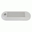 Scandvik 7&quot; Oval Dome Light w/Switch & Dimming - 12/24V - 41322P