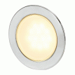 Hella Marine Round Warm White EuroLED 95 Gen 2 LED Down Light - Stainless Steel Rim - 958340021