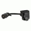 CURT 7-Way RV Blade LED Electrical Adapter - 57003