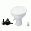 Johnson Pump AquaT Toilet Silent Electric &ndash; Comfort - 24V w/Pump - 80-47232-02