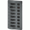Blue Sea 4308 WeatherDeck Water Resistant Fuse Panel - 8 Position - Grey - 4308