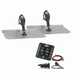 Lenco 12&quot; x 12&quot; Standard Trim Tab Kit w/LED Integrated Switch Kit 12V - 15109-103