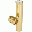 Lee's Clamp-On Rod Holder - Gold Aluminum - Horizontal Mount - Fits 2.375&quot; O.D. Pipe - RA5205GL
