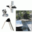 Dock Edge Premium Mooring Whips 2PC 12ft 5,000 LBS up to 23ft - 3400-F