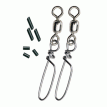 Scotty Large Stainless Steel Coastlock Snaps - 2 Pack - 1152-SCOTTY
