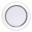 Beckson 6&quot; Clear Center Pry-Out Deck Plate - White - DP61-W-C