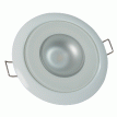 Lumitec Mirage - Flush Mount Down Light - Glass Finish/White Bezel - 2-Color White/Red Dimming - 113122