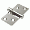 Whitecap Take-Apart Motor Box Hinge (Locking) - 316 Stainless Steel - 1-1/2&quot; x 3-5/8&quot; - 6018C