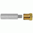 Tecnoseal E3 Pencil Zinc w/Brass Cap - TEC-E3-C