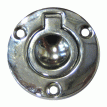 Perko Round Flush Ring Pull - 2&quot; - Chrome Plated Zinc - 1232DP2CHR