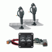 Lenco 9&quot; x 12&quot; Standard Trim Tab Kit w/Double Rocker Switch - 15101-104