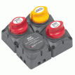 BEP Square Battery Distribution Cluster f/Single Engine w/Two Battery   Banks - 716-SQ-140A-DVSR