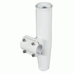 Lee's Clamp-On Rod Holder - White Aluminum - Horizontal Mount - Fits 1.050&quot; O.D. Pipe - RA5201WH