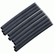Ancor Adhesive Lined Heat Shrink Tubing (ALT) - 3/16&quot; x 12&quot; - 10-Pack - Black - 302124