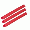 Ancor Adhesive Lined Heat Shrink Tubing (ALT) - 1/4&quot; x 3&quot; - 3-Pack - Red - 303603