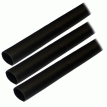 Ancor Adhesive Lined Heat Shrink Tubing (ALT) - 1/2&quot; x 3&quot; - 3-Pack - Black - 305103