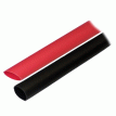 Ancor Adhesive Lined Heat Shrink Tubing (ALT) - 1/2&quot; x 3&quot; - 2-Pack - Black/Red - 305602