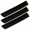 Ancor Adhesive Lined Heat Shrink Tubing (ALT) - 3/4&quot; x 3&quot; - 3-Pack - Black - 306103