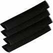 Ancor Adhesive Lined Heat Shrink Tubing (ALT) - 3/4&quot; x 6&quot; - 4-Pack - Black - 306106