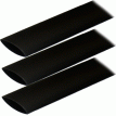 Ancor Adhesive Lined Heat Shrink Tubing (ALT) - 1&quot; x 3&quot; - 3-Pack - Black - 307103