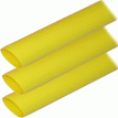 Ancor Adhesive Lined Heat Shrink Tubing (ALT) - 1&quot; x 6&quot; - 3-Pack - Yellow - 307906