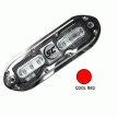 Shadow-Caster SCM-6 LED Underwater Light w/20' Cable - 316 SS Housing - Cool Red - SCM-6-CR-20