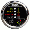 Fireboy-Xintex Propane Fume Detector w/Plastic Sensor & Solenoid Valve - Chrome Bezel Display - P-1CS-R