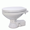 Jabsco Quiet Flush Freshwater Toilet - Regular Bowl w/Standard Close Lid - 12V - 37045-4092