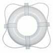 Taylor Made Foam Ring Buoy - 20&quot; - White w/White Grab Line - 360
