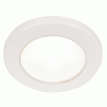 Hella Marine EuroLED 75 3&quot; Round Screw Mount Down Light - White LED - White Plastic Rim - 24V - 958110111