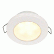 Hella Marine EuroLED 75 3&quot; Round Spring Mount Down Light - Warm White LED - White Plastic Rim - 12V - 958109511