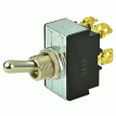 BEP DPST Chrome Plated Toggle Switch - OFF/ON - 1002017