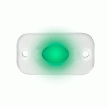 HEISE Marine Auxiliary Accent Lighting Pod - 1.5&quot; x 3&quot; - White/Green - HE-ML1G