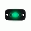 HEISE Auxiliary Accent Lighting Pod - 1.5&quot; x 3&quot; - Black/Green - HE-TL1G