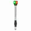 Attwood LightArmor Bi-Color Navigation Pole Light w/Task Light - Straight - 10&quot; - NV6LC2-10-7