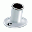 Whitecap Top-Mounted Flag Pole Socket CP/Brass - 3/4&quot; ID - S-5001