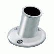 Whitecap Top-Mounted Flag Pole Socket CP/Brass - 1&quot; ID - S-5002