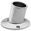 Whitecap Top-Mounted Flag Pole Socket - CP/Brass - 1-1/4&quot; ID - S-5003