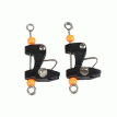 Lee&#39;s Tackle Release Clips - Pair - RK2202BK