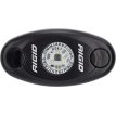 RIGID Industries A-Series Black Low Power LED Light - Single - Red - 480043