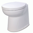 Jabsco Deluxe Flush 14&quot; Straight Back 12V Electric Toilet w/Solenoid Valve - 58080-1012