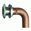GROCO 3/4&quot; 90 Degree Hose Thru-Hull Fitting - HTHC-750-S