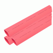 Ancor Heat Shrink Tubing 1&quot; x 6&quot; - Red - 3 Pieces - 307606