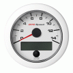 Veratron 3-3/8&quot; (85mm) OceanLink&reg; GPS Speedometer (0-14 KN/MPH/KMH) White Dial & Bezel - A2C1352010001