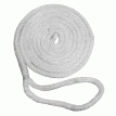 New England Ropes 5/8&quot; Double Braid Dock Line - White - 15&#39; - C5050-20-00015