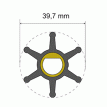 Albin Group Premium Impeller Kit - 39.7 x 12 x 19.2mm - 6 Blade - Single Flat Insert - 06-01-004