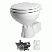 Johnson Pump AquaT Toilet Silent Electric Compact - 12V w/Pump - 80-47231-01