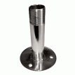 Sea-Dog Fixed Antenna Base 4-1/4&quot; Size w/1&quot;-14 Thread Formed 304 Stainless Steel - 329515