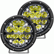 RIGID Industries 360-Series 6&quot; LED Off-Road Fog Light Spot Beam w/White Backlight - Black Housing - 36200