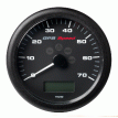 Veratron 4-1/4&quot; (110MM) ViewLine GPS Speedometer 0-70 KNOTS/KMH/MPH - 8 to 16V Black Dial & Bezel - A2C59501781